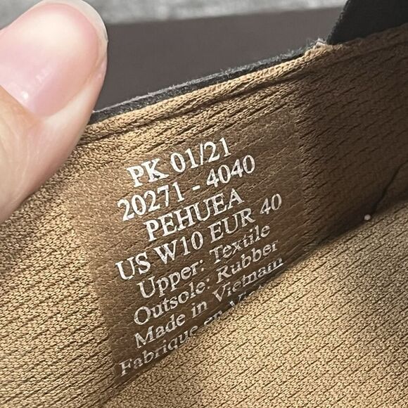 Olukai Pehuea Shoes Women Sz 10 Black Mesh Loafers Slip On Casual Sneakers - Picture 10 of 10